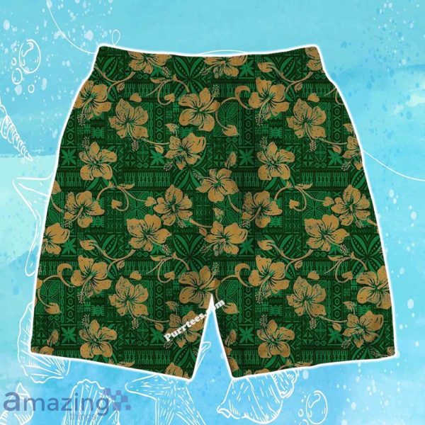 Boston Celtics Team Logo Pattern Vintage Aloha Hawaiian Shirt & Short Product Photo 4