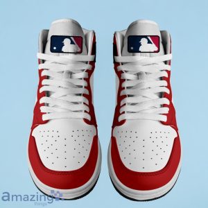 Boston Red Sox MLB Air Jordan Hightop Custom Number & Name Trending Shoes Product Photo 3