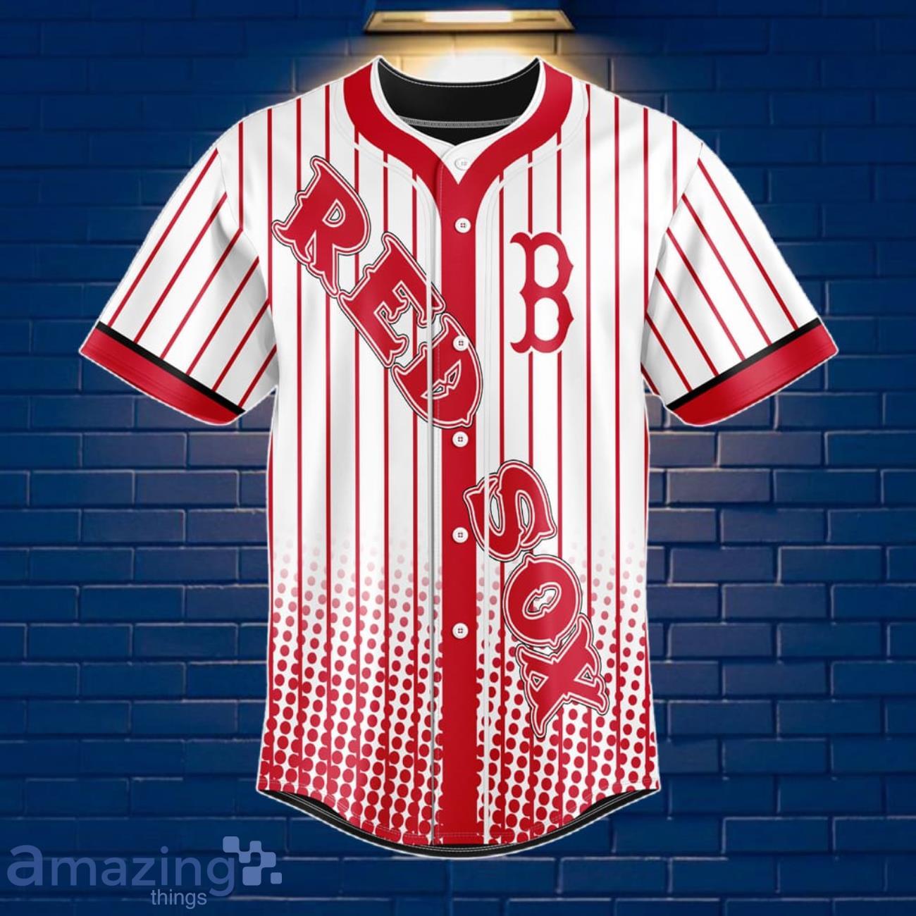 Boston Red Sox MLB Baseball Jersey Exclusive Editon Custom Number & Name image Boston Red Sox MLB Baseball Jersey Exclusive Editon Custom Number & Name Product Photo 2