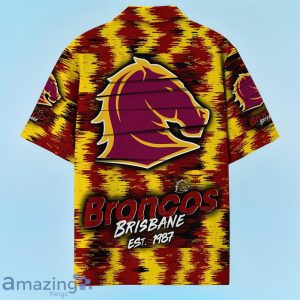 Brisbane Broncos NRL Hawaiian Shirt Special Design Custom Name Product Photo 3