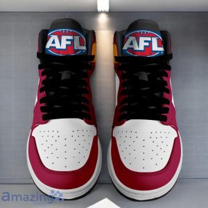 Brisbane Lions AFL Air Jordan Hightop Shoes Custom Name Gift For Fans Product Photo 2