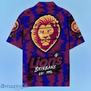 Brisbane Lions AFL Hawaiian Shirt Special Design Custom Name Product Photo 3