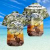 Broncos Denver Logo Snoopy Pattern Tropical Button Down Hawaiian Shirt