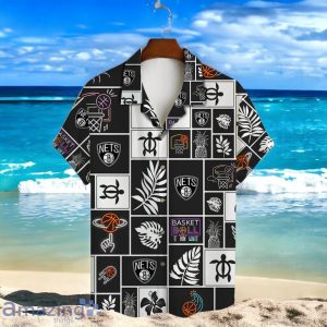 Brooklyn Nets National Basketball Association AOP Hawaiian Shirt Product Photo 2