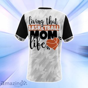 Brooklyn Nets NBA Living That Basketball Mom Life 3D Shirt Product Photo 3