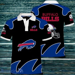 Buffalo Bills Polo Shirts Impressive Gift Black Product Photo 1