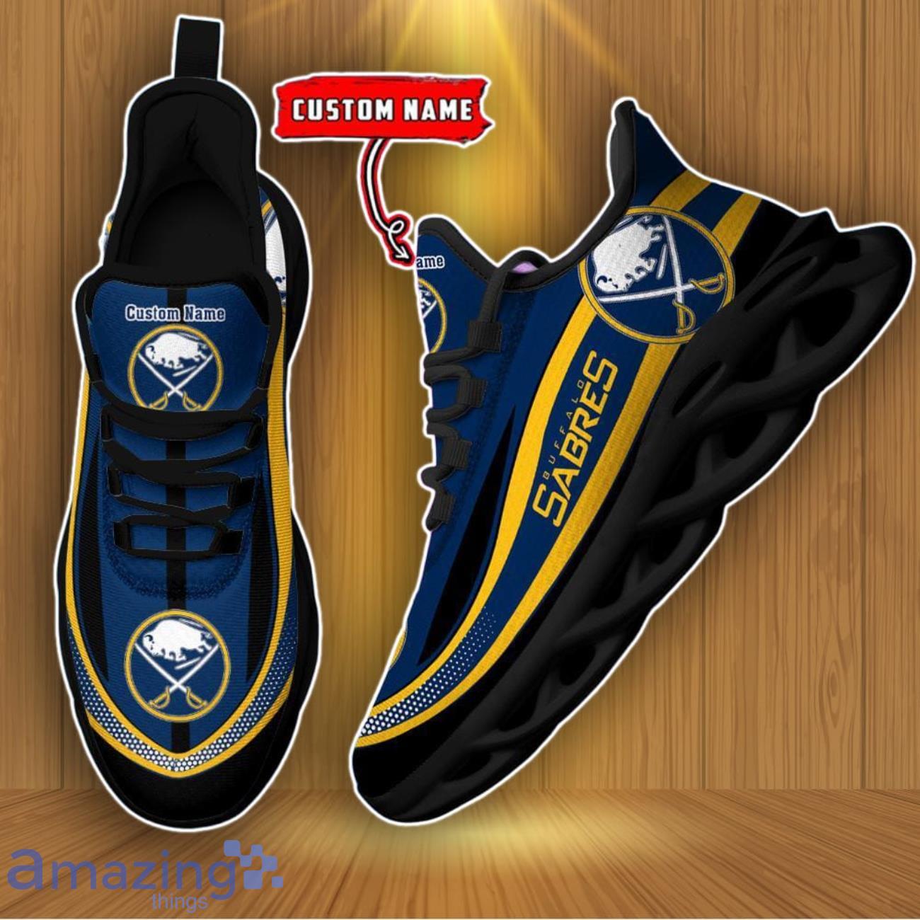 Buffalo Sabres NHL Personalized Max Soul Shoes Cherish Every Step image Buffalo Sabres NHL Personalized Max Soul Shoes Cherish Every Step Product Photo 4