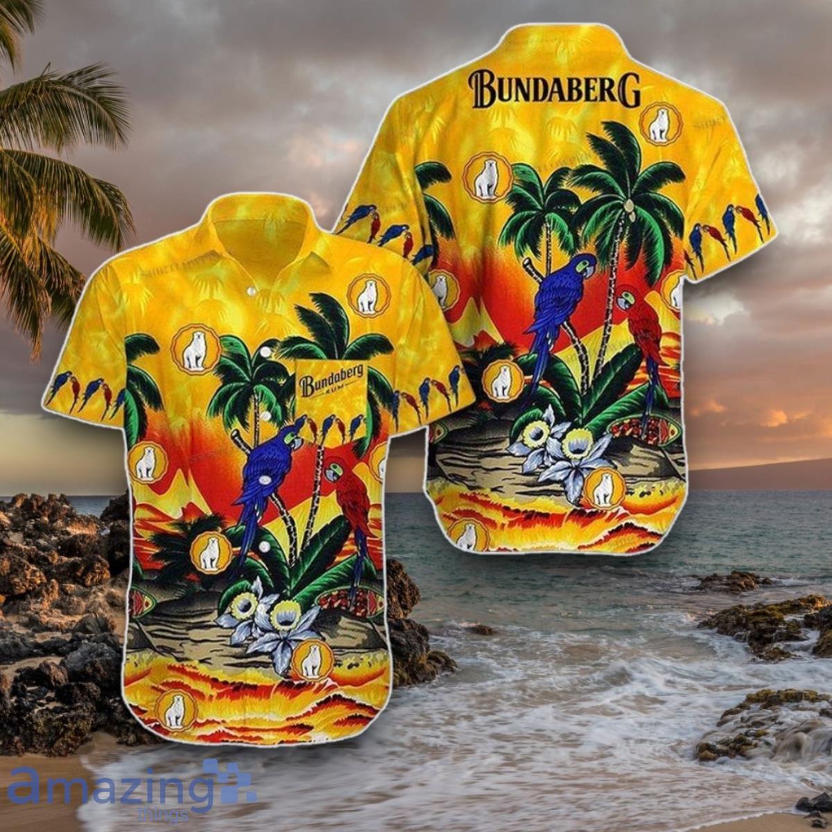 Bundaberg Brewed Drinks Hawaiian Shirt Style Gift For Men And Women image Bundaberg Brewed Drinks Hawaiian Shirt Style Gift For Men And Women Product Photo 1