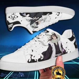 Byakuya Kuchiki Sneakers Custom Bleach Low top Stan Smith Shoes Product Photo 2