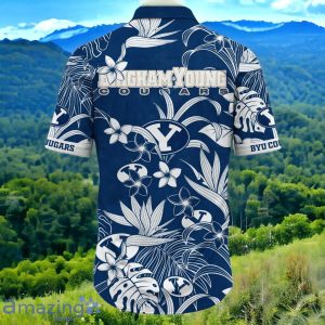 BYU Cougars Hawaiian Shirt Impressive Gift Tropical Flower Product Photo 3