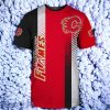 Calgary Flames 3D T Shirt Special Gift For Men And Women Striped Sleeve