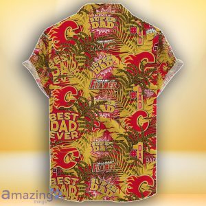 Calgary Flames NFL Hawaiian Shirt Special Gift For Father's Days Product Photo 2
