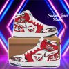 Calgary Stampeders Air Jordan High Top Custom Number & Name Fashionable Sneakers For Sport Fans