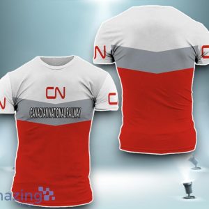 Canadian National Railway 3D Shirt All Over Print Great Edition For Men Women Product Photo 3