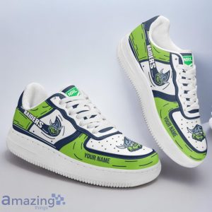 Canberra Raiders NRL Air Force Shoes Sneaker Gift For Fans Custom Name Product Photo 2