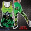 Canberra Raiders NRL Combo Hollow Tank Top and Leggings Custom Name Gift For Women