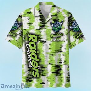 Canberra Raiders NRL Hawaiian Shirt Special Design Custom Name Product Photo 2