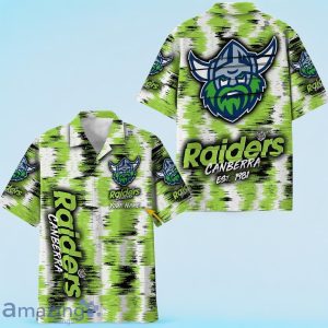 Canberra Raiders NRL Hawaiian Shirt Special Design Custom Name Product Photo 1