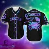 Cancer Zodiac Sign Baseball Jersey Shirt
