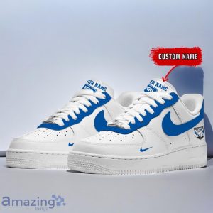 Canterbury-Bankstown Bulldogs NRL Air Force Shoes Custom Name Classcis For Fans Product Photo 2