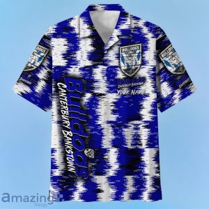Canterbury-Bankstown Bulldogs NRL Hawaiian Shirt Special Design Custom Name Product Photo 2