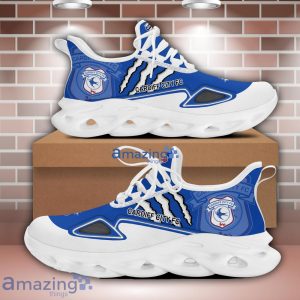 Cardiff City F.C Max Soul Shoes Wolf Scratches Designs New Sneakers For Men And Women Product Photo 3