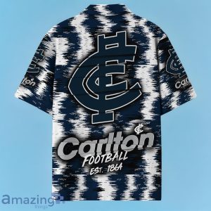 Carlton Blues AFL Hawaiian Shirt Special Design Custom Name Product Photo 3