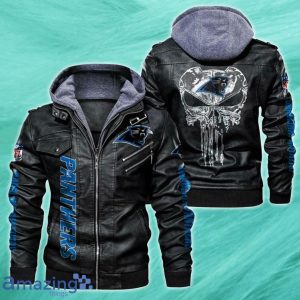 Carolina Panthers 2D Leather Jacket Style Gift Product Photo 1