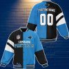 Carolina Panthers Baseball Jacket Custom Number &  Name Youth Style For Fans