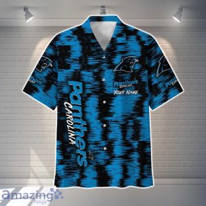 Carolina Panthers NFL Hawaiian Shirt Vintage Custom Name For Fans Product Photo 2