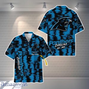 Carolina Panthers NFL Hawaiian Shirt Vintage Custom Name For Fans Product Photo 1