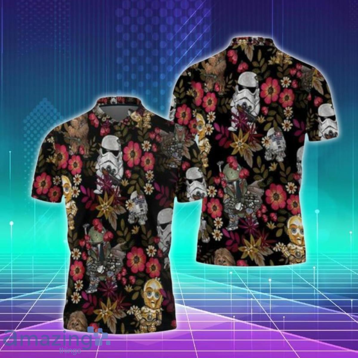 Characters Chibi Style Stormtrooper For Fan Tropical Print Polo Shirts Special Gift image Characters Chibi Style Stormtrooper For Fan Tropical Print Polo Shirts Special Gift Product Photo 1