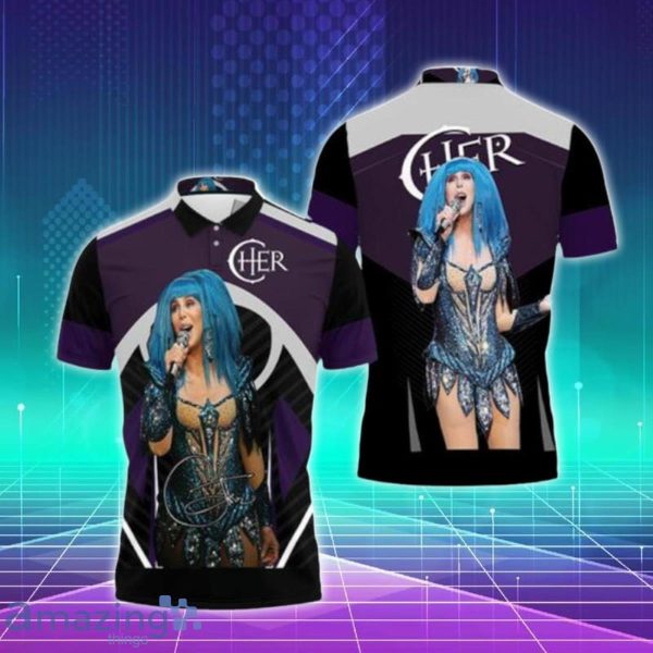 Cher Legend Signer Signed For Fan Polo Shirts Special Gift For Men And Women Product Photo 1