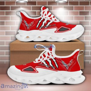 Chevrolet Corvette Max Soul Shoes Wolf Scratches Designs New Sneakers For Men And Women Product Photo 2
