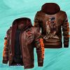 Chicago Bears 2D Leather Jacket Style Gift