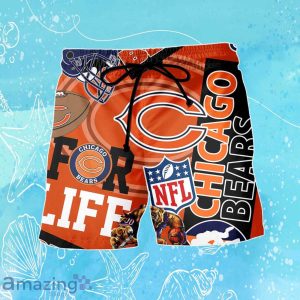 Chicago Bears NFL Combo Hawaiian Shirt & Short Trending Gift For Fans Product Photo 4