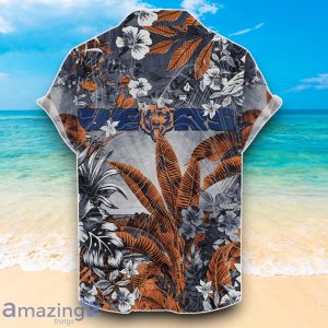 Chicago Bears NFL Hawaiian Shirt Hibiscus And Skull Summer Gift Product Photo 2