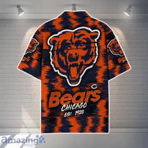 Chicago Bears NFL Hawaiian Shirt Vintage Custom Name For Fans Product Photo 3