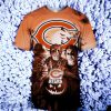 Chicago Bears T Shirt 3D Halloween Horror Night T Shirt