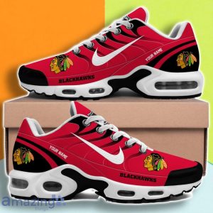 Chicago Blackhawks NHL TN Sport Shoes Custom Name Enthusiastic Support From Fans Product Photo 2