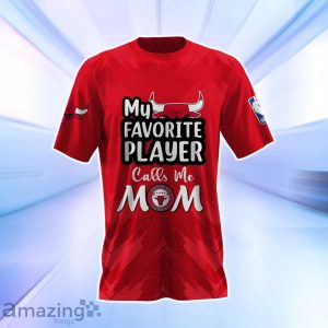 Chicago Bulls NBA Myfavorite Player Call Me Mom 3D Shirt Product Photo 2