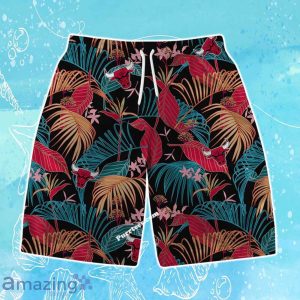Chicago Bulls Team Logo Pattern Aloha Colorful Hawaiian Shirt & Short image Chicago Bulls Team Logo Pattern Aloha Colorful Hawaiian Shirt & Short Product Photo 3