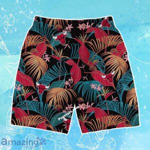 Chicago Bulls Team Logo Pattern Aloha Colorful Hawaiian Shirt & Short image Chicago Bulls Team Logo Pattern Aloha Colorful Hawaiian Shirt & Short Product Photo 4