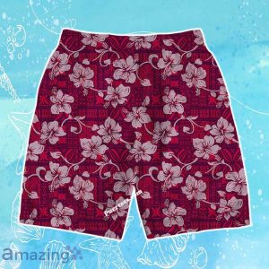 Chicago Bulls Team Logo Pattern Vintage Aloha Hawaiian Shirt & Short image Chicago Bulls Team Logo Pattern Vintage Aloha Hawaiian Shirt & Short Product Photo 4