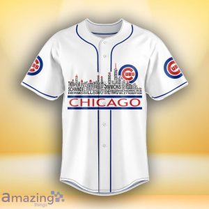 Chicago Cubs MLB Custom Number & Name Baseball Jersey For Fans image Chicago Cubs MLB Custom Number & Name Baseball Jersey For Fans Product Photo 2