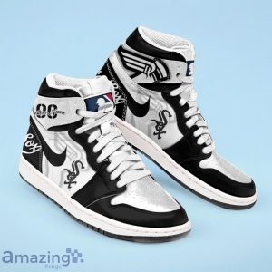 Chicago White Sox MLB Air Jordan Hightop Custom Number & Name Trending Shoes Product Photo 2