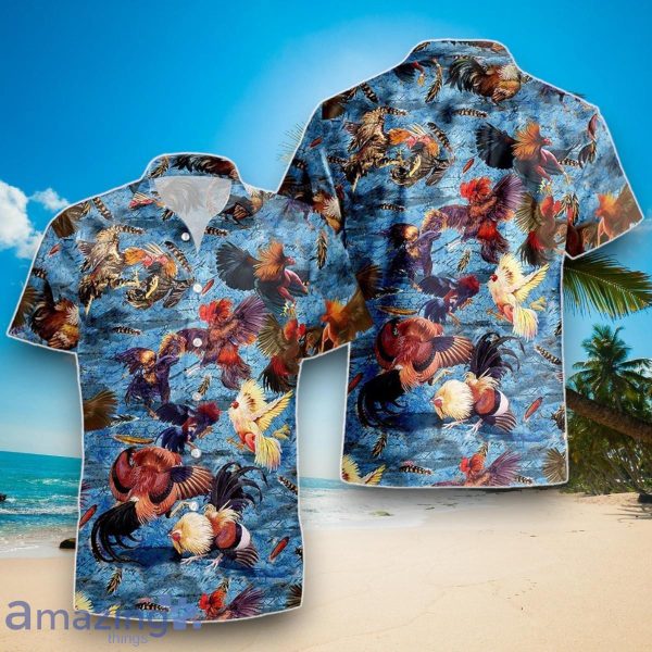 Chicken Rooster Fighting Hawaiian Shirt Impressive Gift For Men And Women Product Photo 1