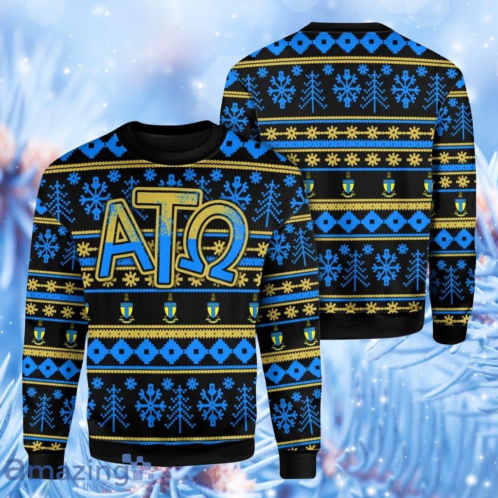 Christmas Splatters Fraternity Alpha Tau Omega Sweatshirt Sweater Gift For Men And Women image Christmas Splatters Fraternity Alpha Tau Omega Sweatshirt Sweater Gift For Men And Women Product Photo 1