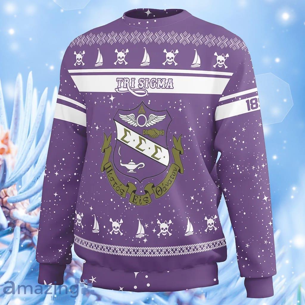 Christmas Style Sorority Sigma Sigma Sigma Sweatshirt Sweater Gift For Men And Women image Christmas Style Sorority Sigma Sigma Sigma Sweatshirt Sweater Gift For Men And Women Product Photo 1