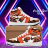 Cincinnati Bengals Air Jordan High Top Custom Number & Name Fashionable Sneakers For Sport Fans